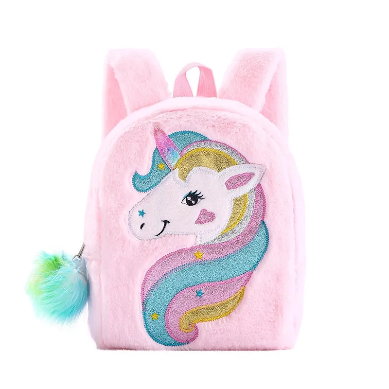 12 Inch Stripe School Kids Backpack