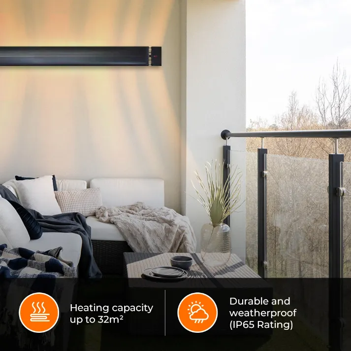 3200W Outdoor Radiant Strip Heater