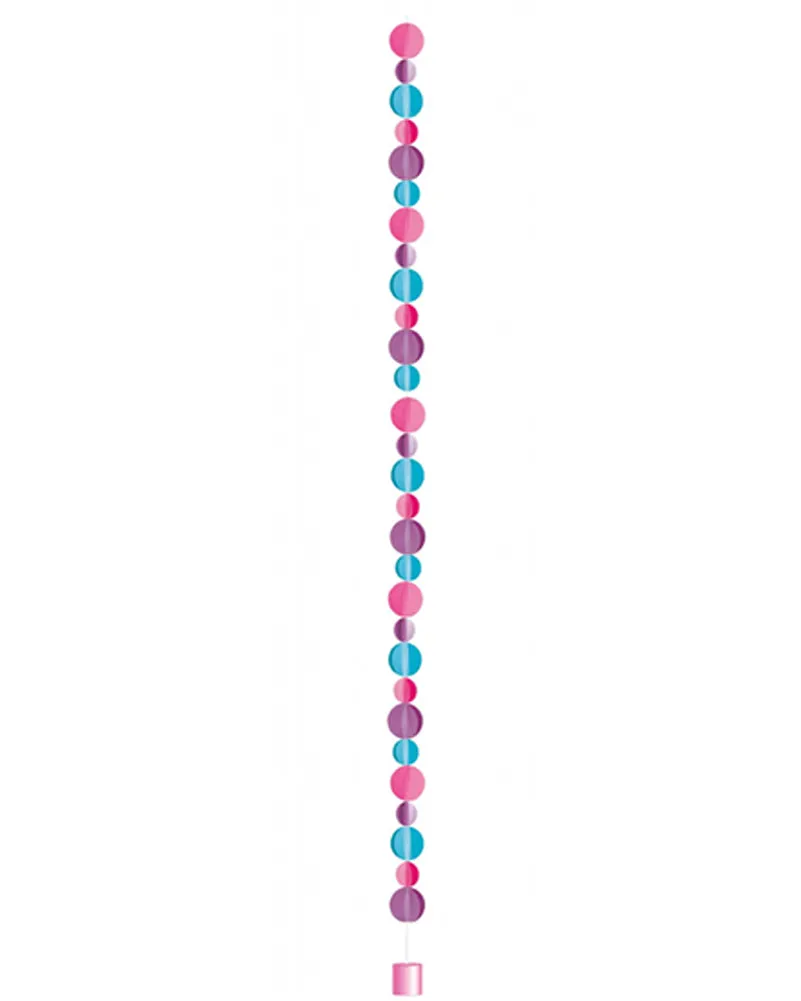 3D Dots Pastel 180cm Balloon Tail Weight