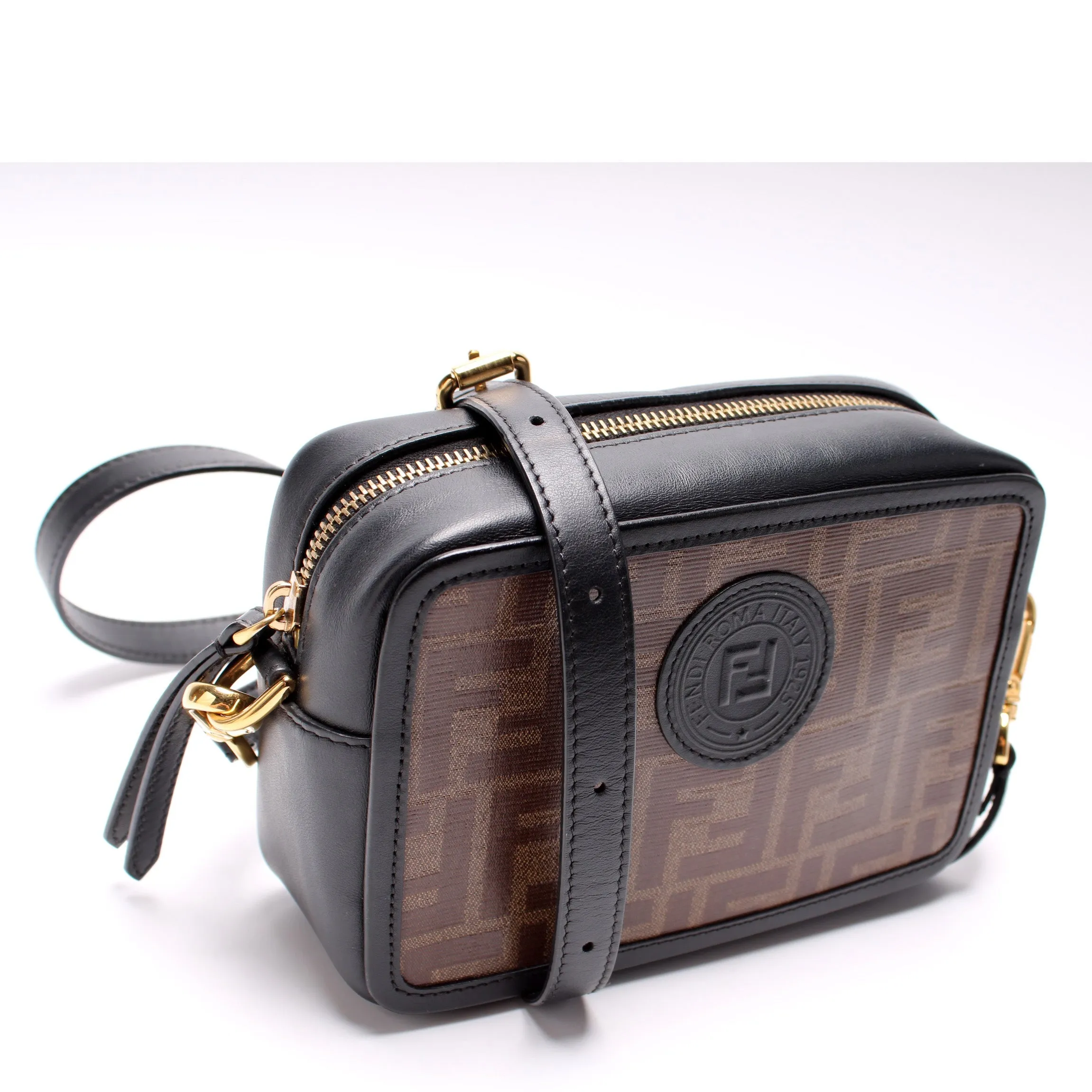 8BS019 Zucca Coated Canvas Camera Bag