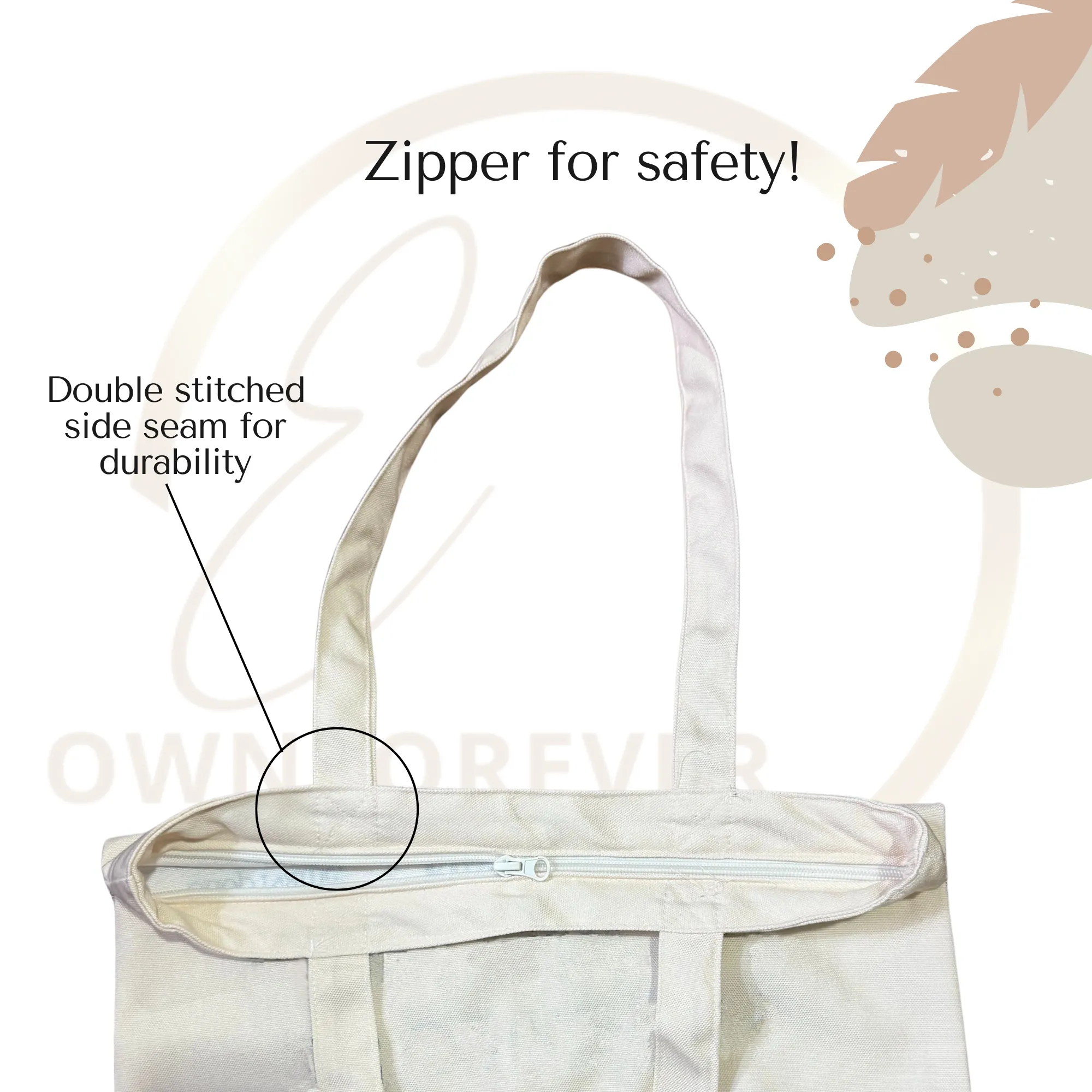 Alexa! Find Someone to Carry My Bag Tote Bag with Zipper Pink