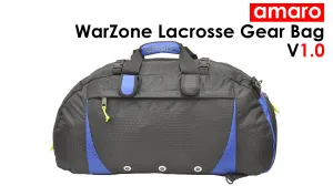 Amaro V.1 War Zone Lacrosse Gear Bag | Custom Lacrosse Stick Bag | Lax Gear Bag