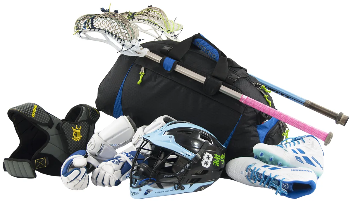 Amaro V.1 War Zone Lacrosse Gear Bag | Custom Lacrosse Stick Bag | Lax Gear Bag