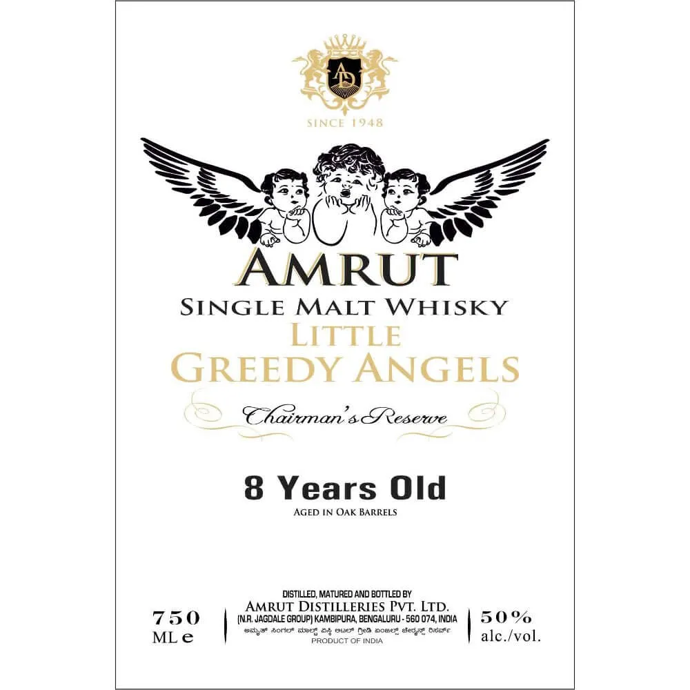 Amrut Little Greedy Angels Chairman’s Reserve 8 Year Old