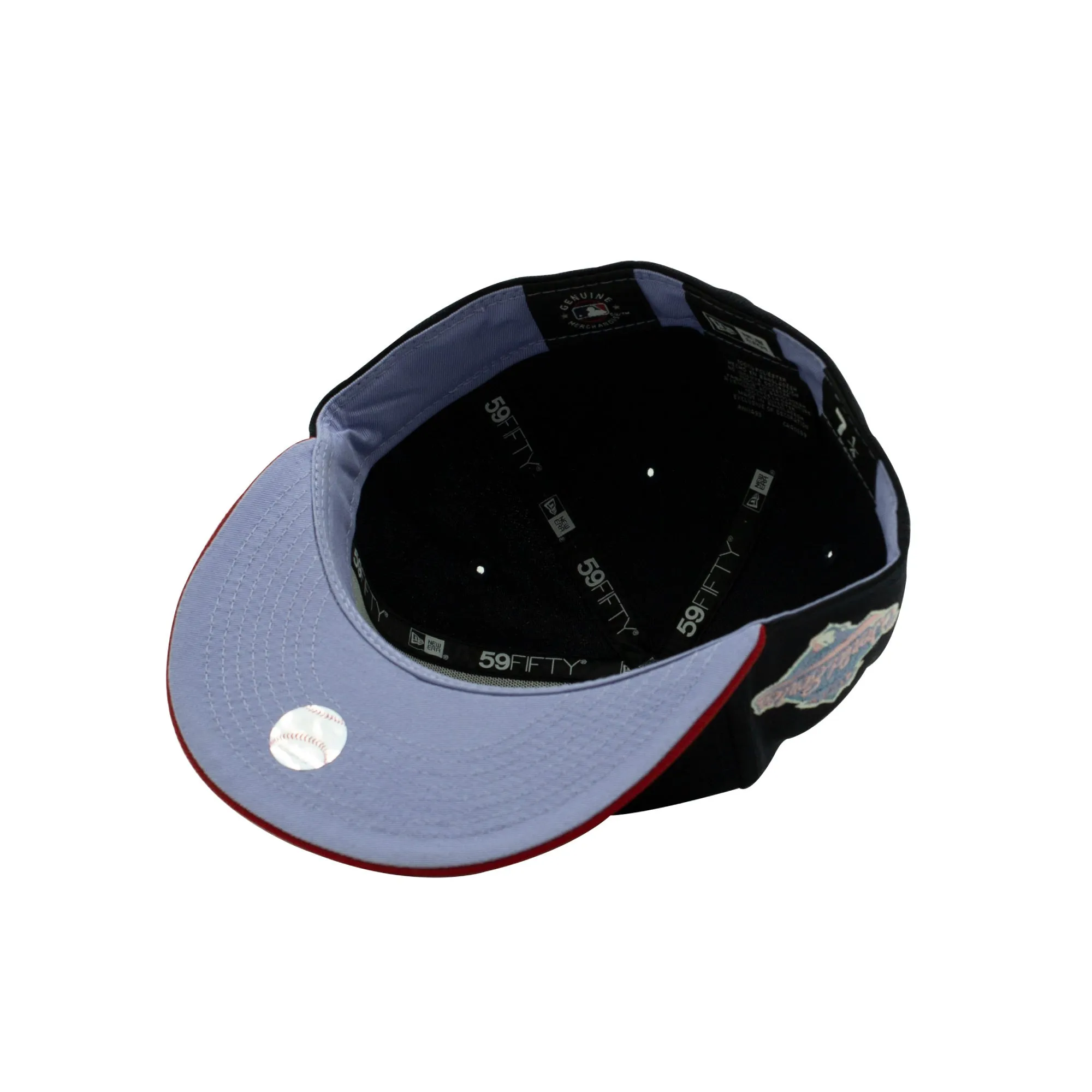 Atlanta Braves 1998 World Series Pop Sweat 59Fifty Fitted