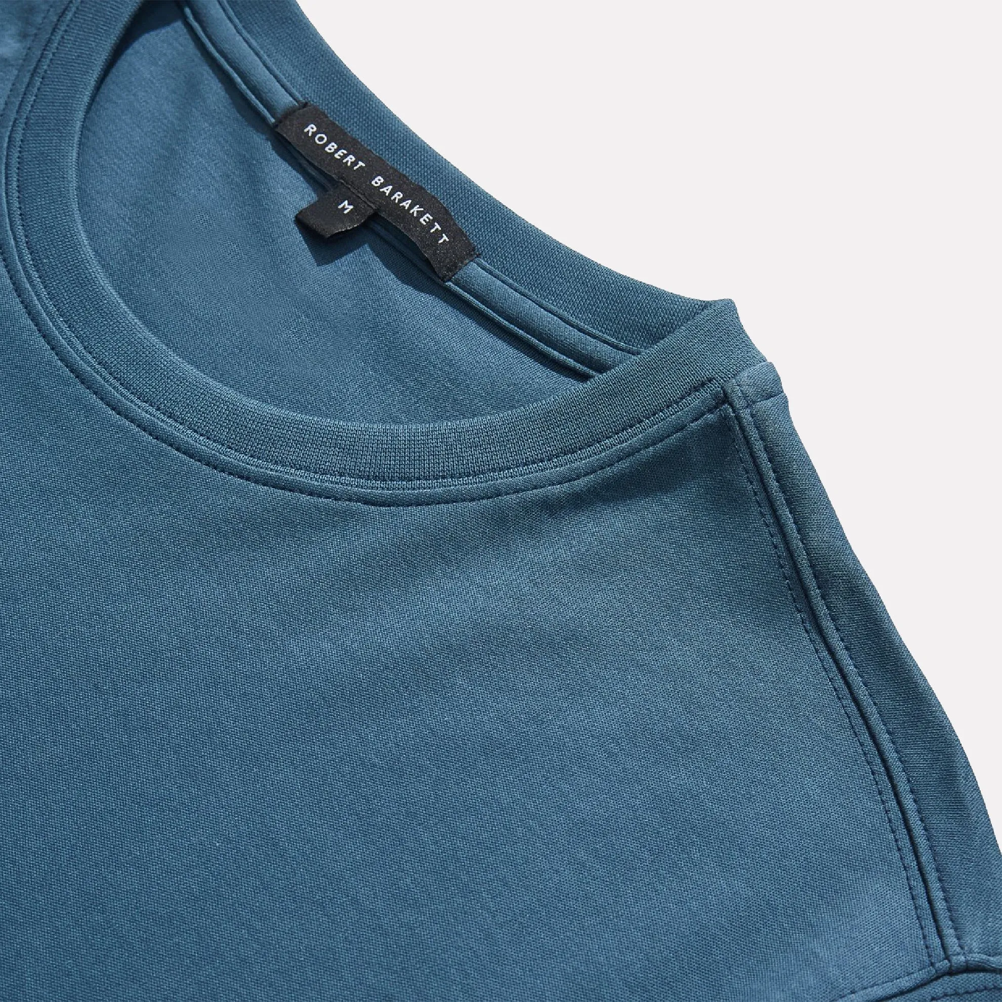 Barakett Short Sleeve Crew Neck Tee-Shirt / Orion Blue
