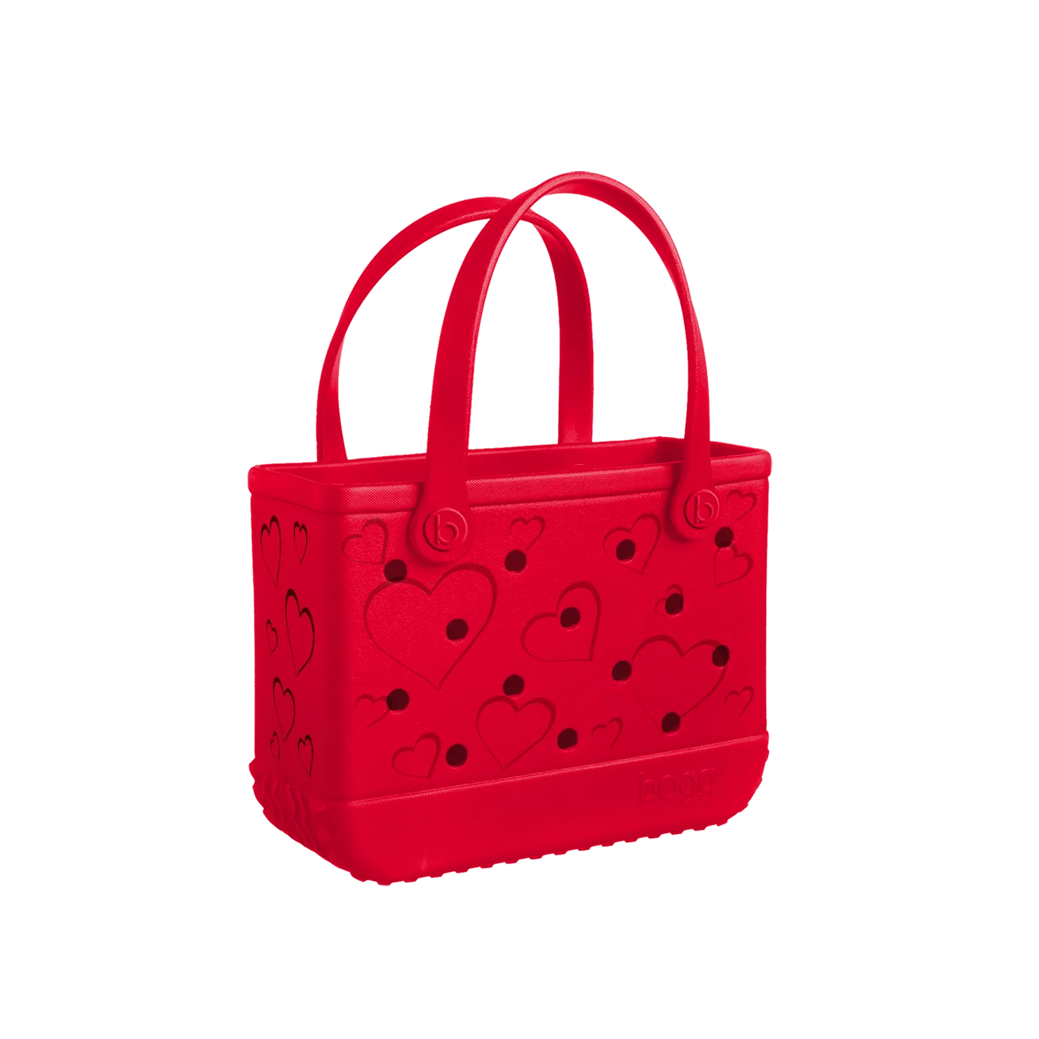 Bitty Bogg® Bag - Conversation Hearts BRIGHT RED