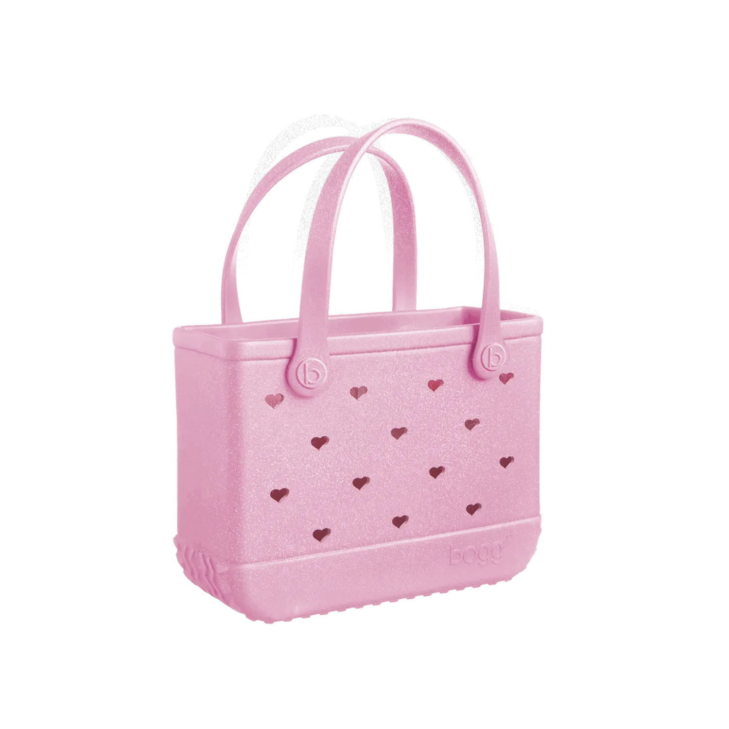 Bitty Bogg® Bag - Heart Shimmer BUBBLEGUM
