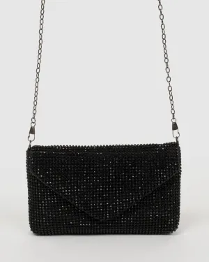 Black Kylie Crossbody Bag