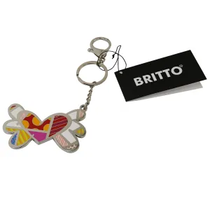 BRITTO® KEYCHAIN & BAG CHARM - FLYING HEART