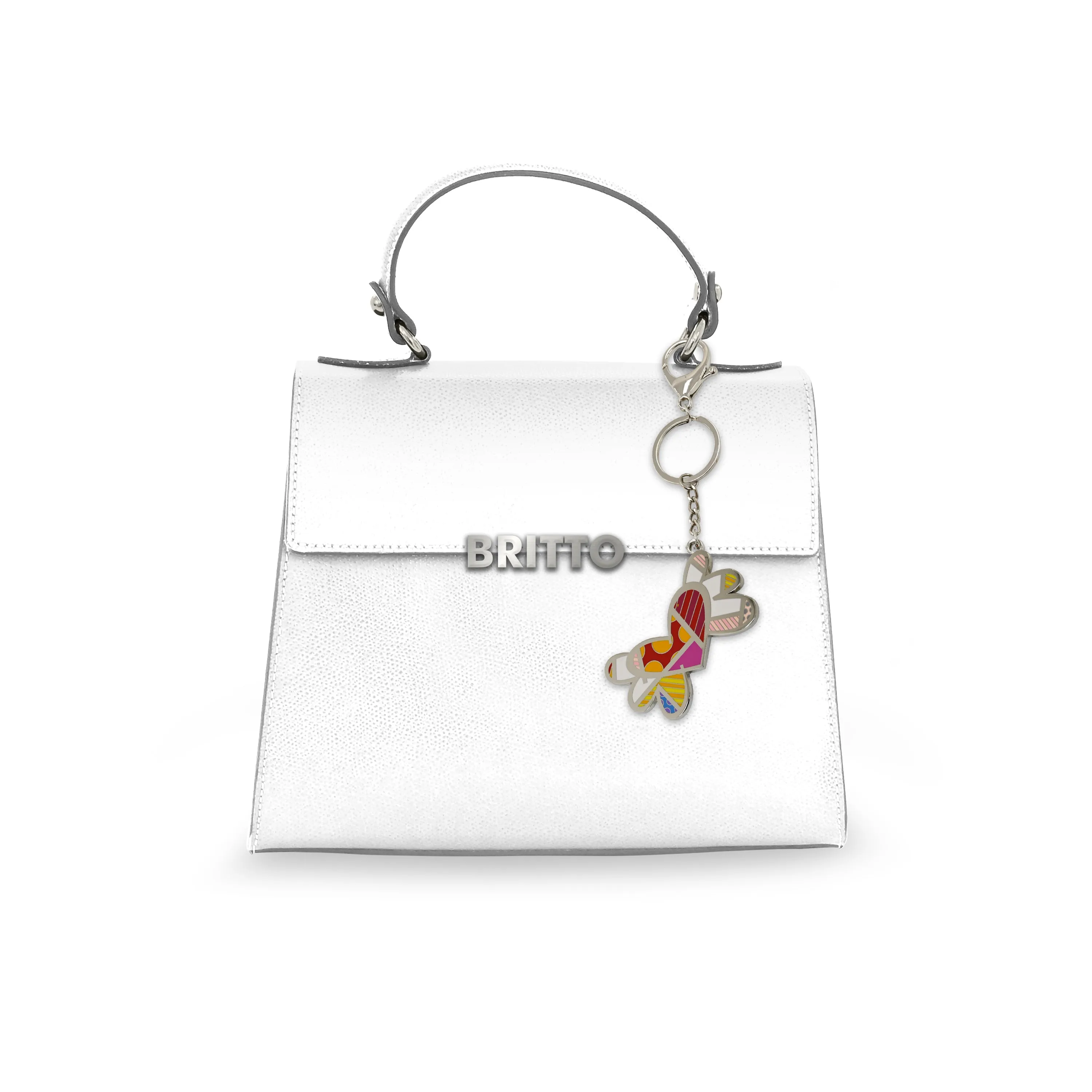 BRITTO® KEYCHAIN & BAG CHARM - FLYING HEART