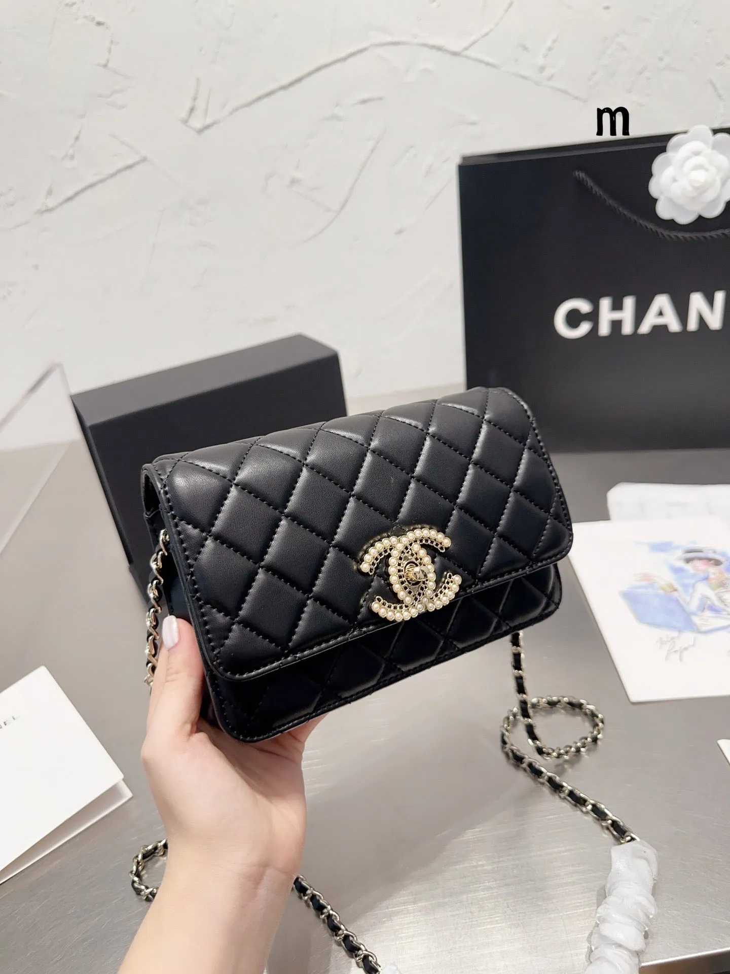 CC759 Wallet on the Chain / 4.8 × 7.5 × 1.4 in