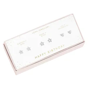 Celebration Earring Set Happy Birthday