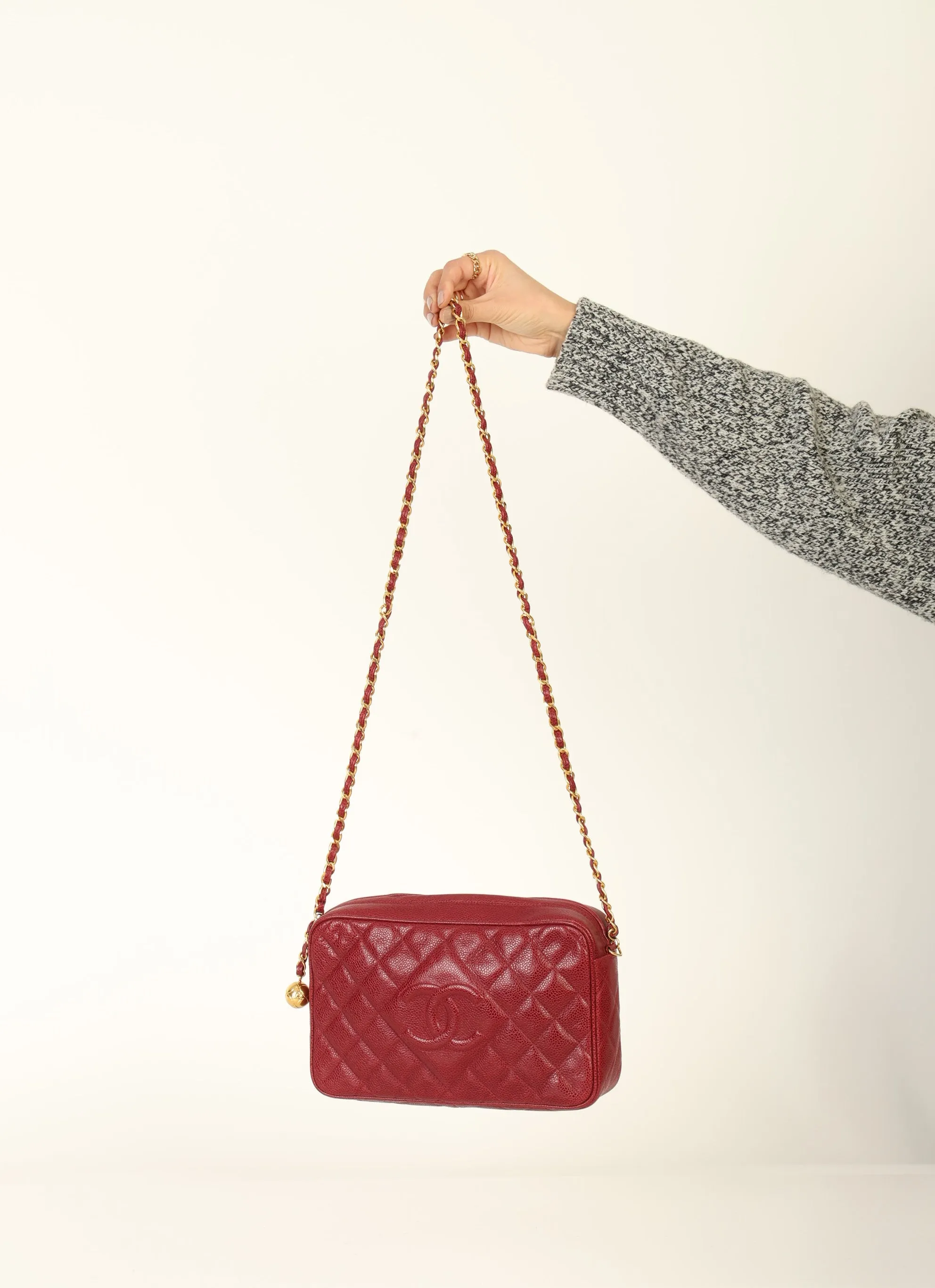 Chanel 1994 Caviar Timeless Camera Bag