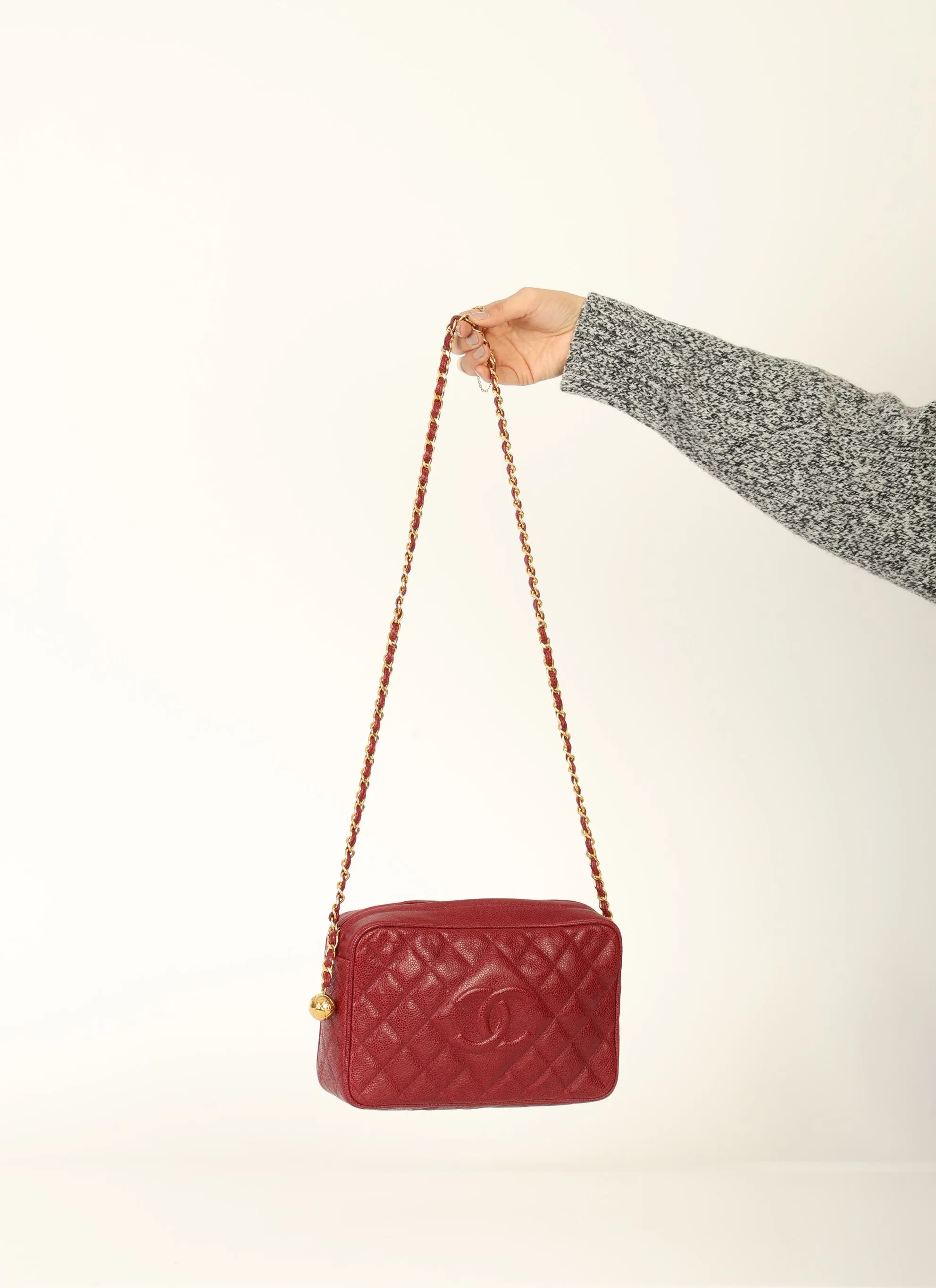 Chanel 1994 Caviar Timeless Camera Bag