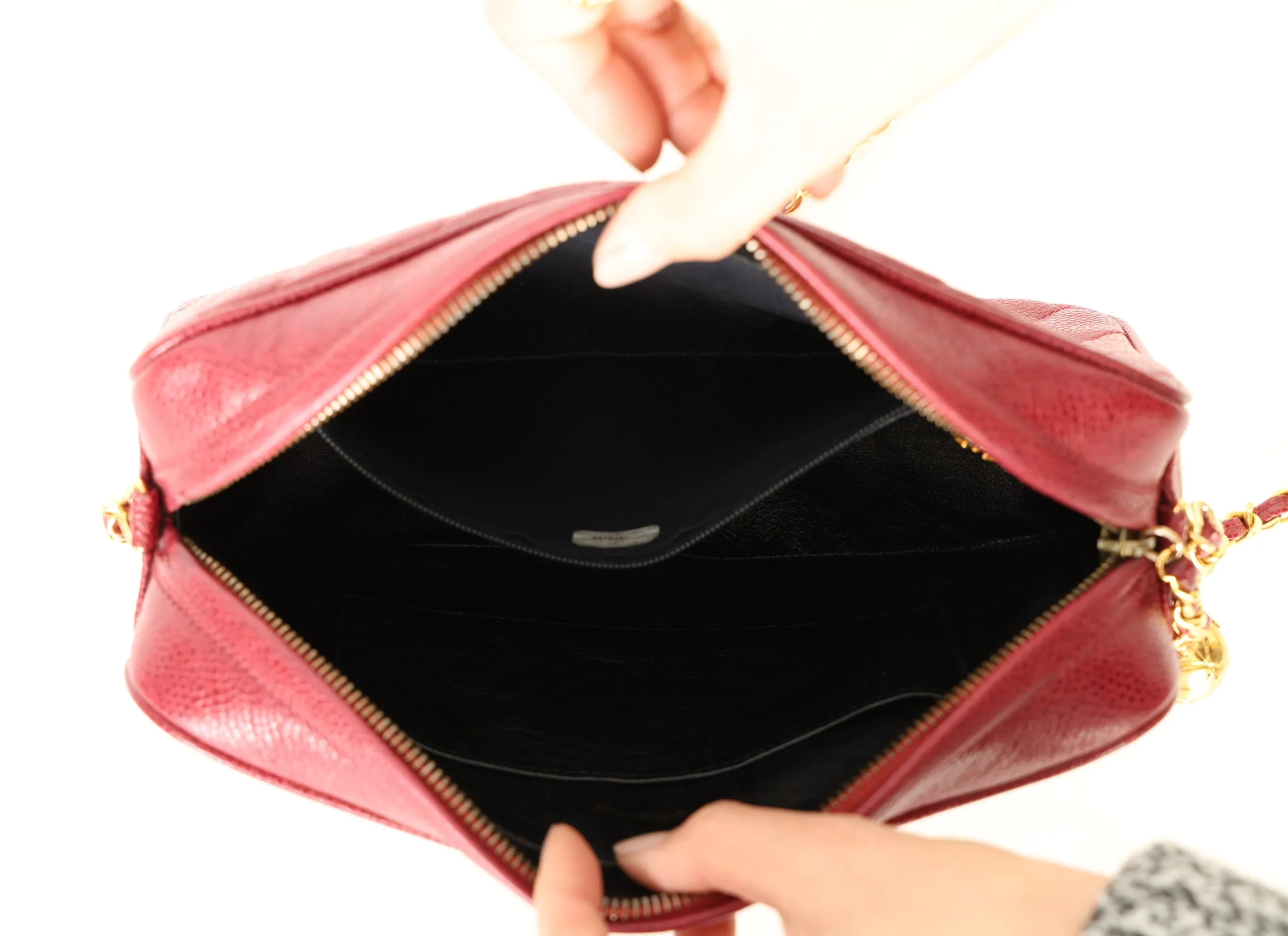 Chanel 1994 Caviar Timeless Camera Bag