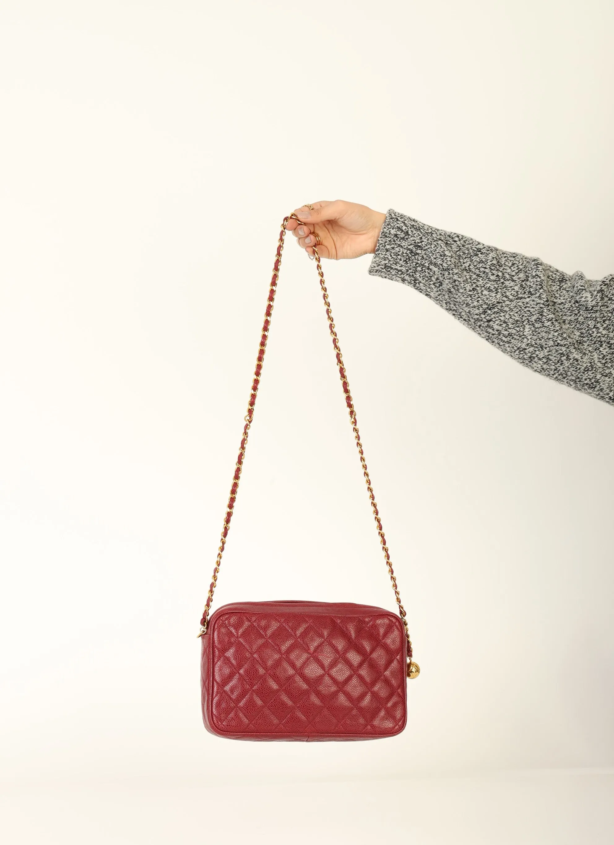 Chanel 1994 Caviar Timeless Camera Bag