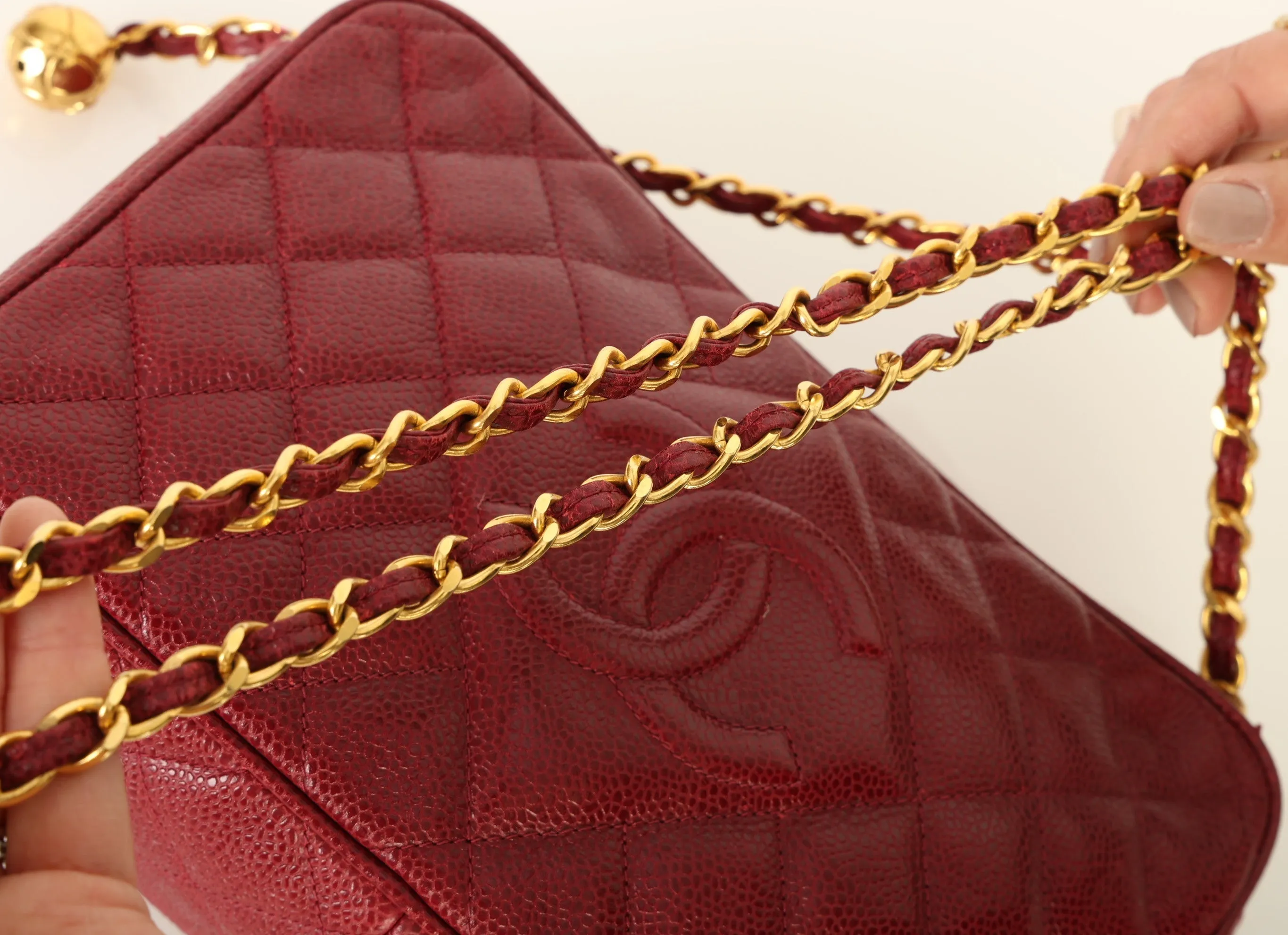 Chanel 1994 Caviar Timeless Camera Bag