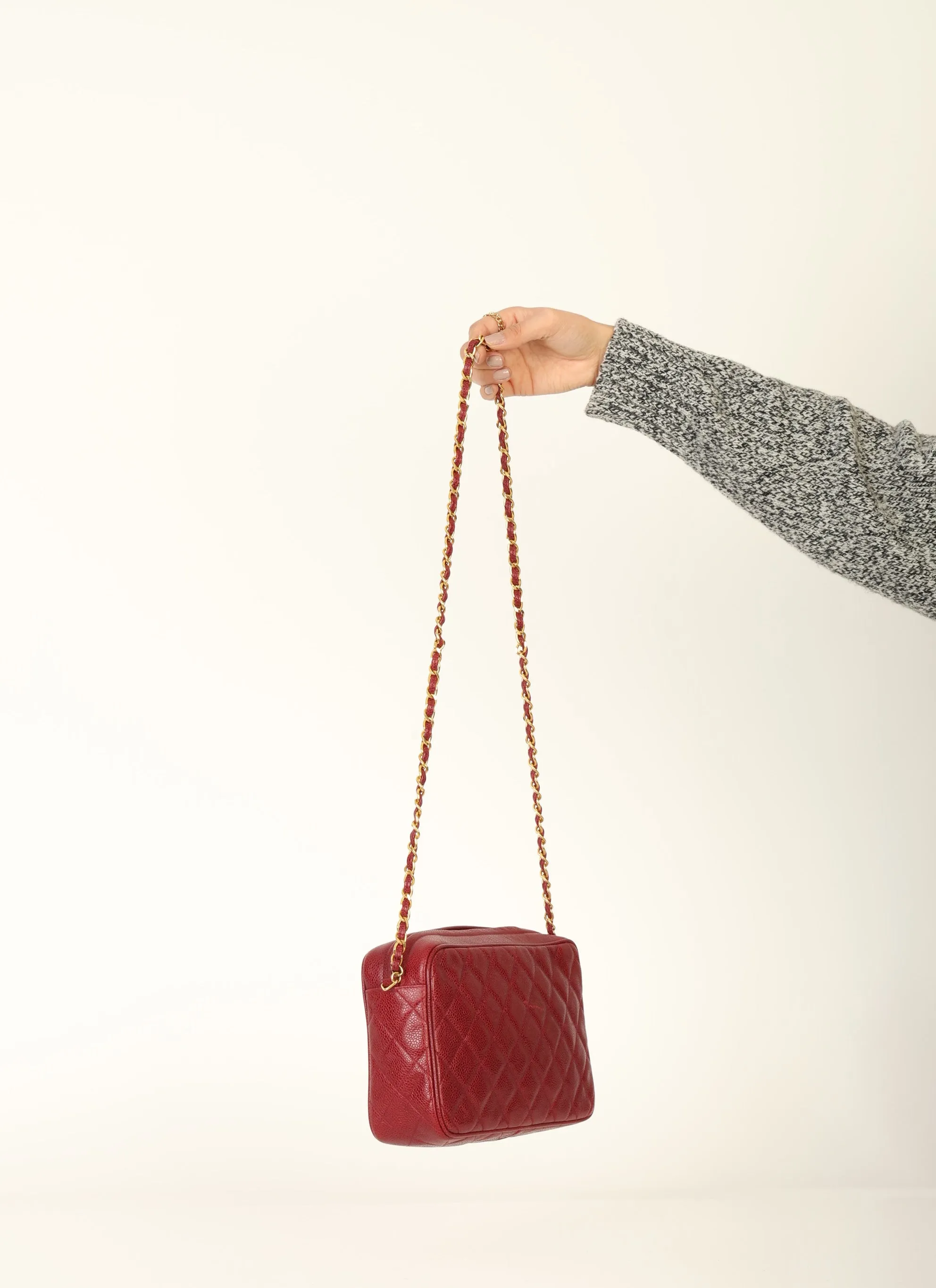 Chanel 1994 Caviar Timeless Camera Bag