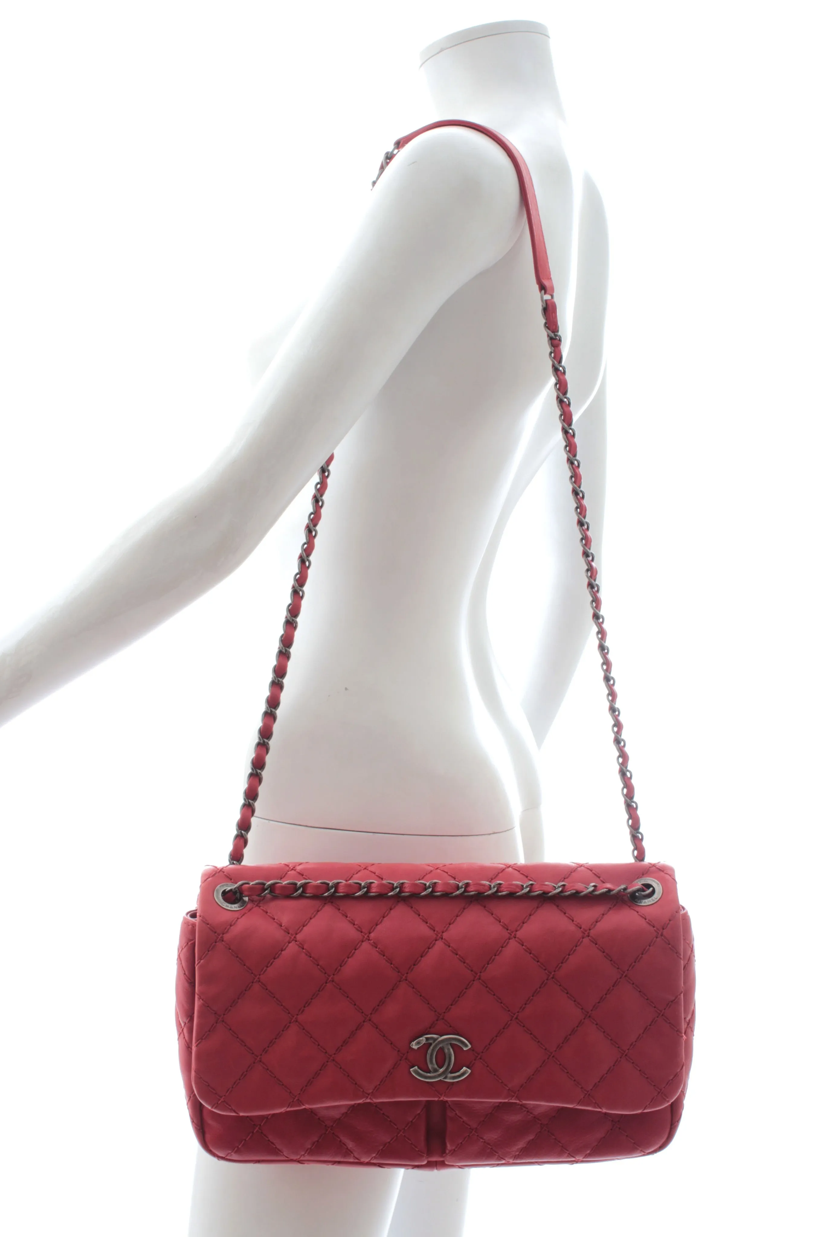 Chanel Limited Edition Large Leather Flap Bag (A67725)
