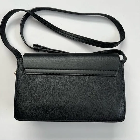 Chloe Faye Small Crossbody All Black Leather