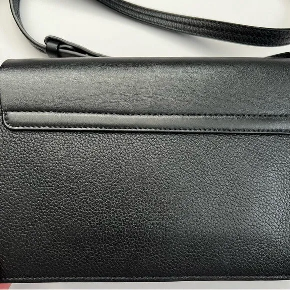 Chloe Faye Small Crossbody All Black Leather