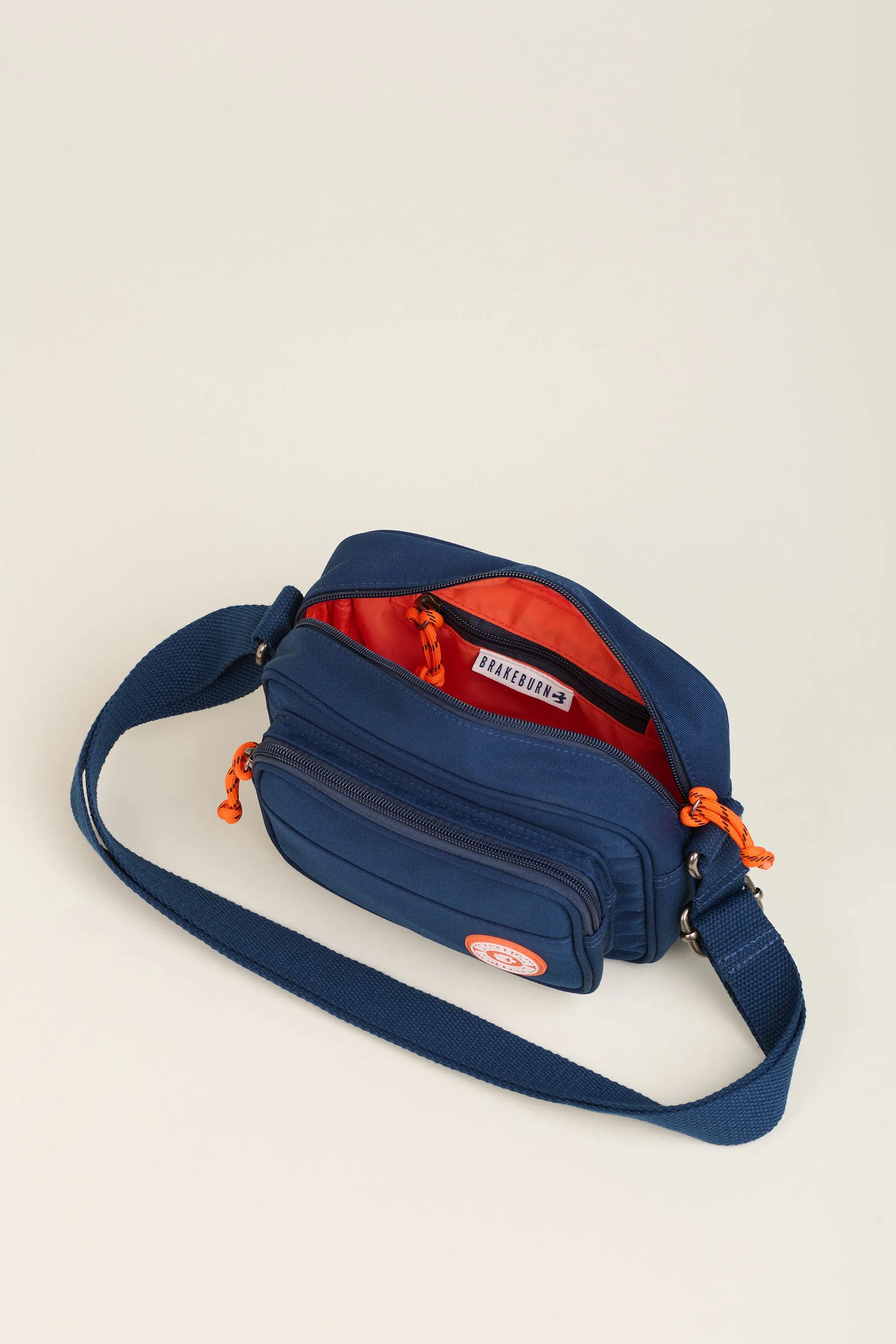 Classic Navy Medium Camera Crossbody Bag
