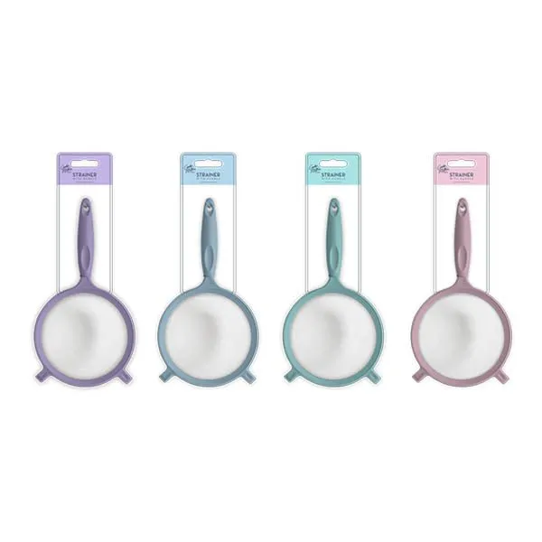 Cooke & Miller Pastel Strainer With Hand