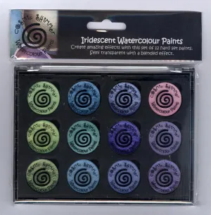 Cosmic Shimmer Iridescent Watercolour Pallet set - Greens & Purples Cosmic Shimmer Iridescent Watercolour Pallet set - Greens & Purples