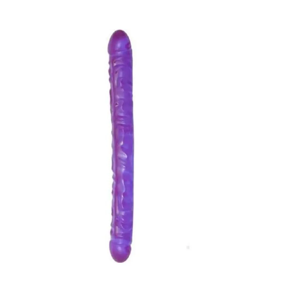 Crystal Jellies Double Dong Pink 18