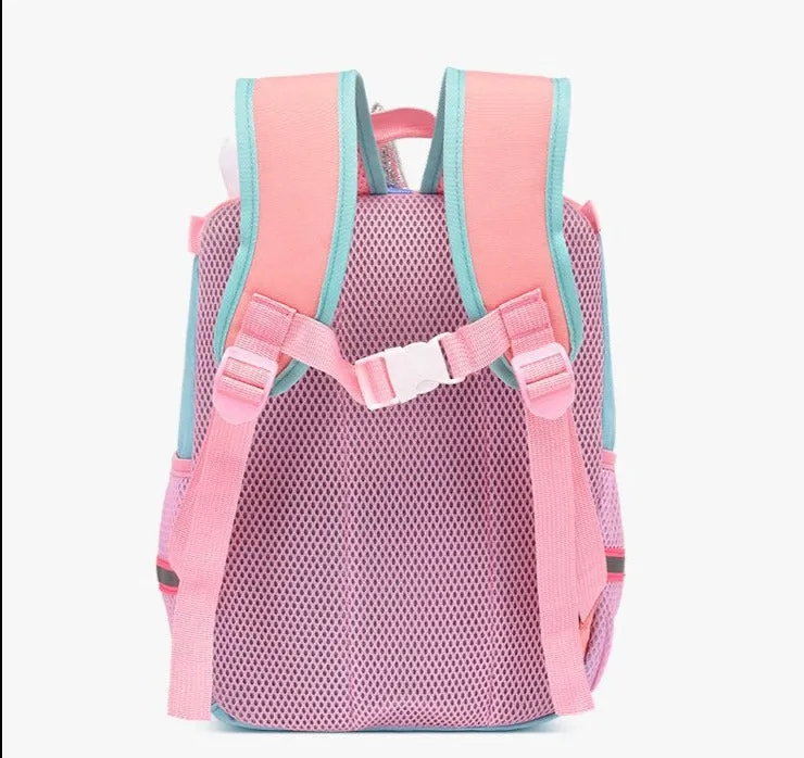 Custom Embroidered Kids Cartoon School Bags Travel Backpack