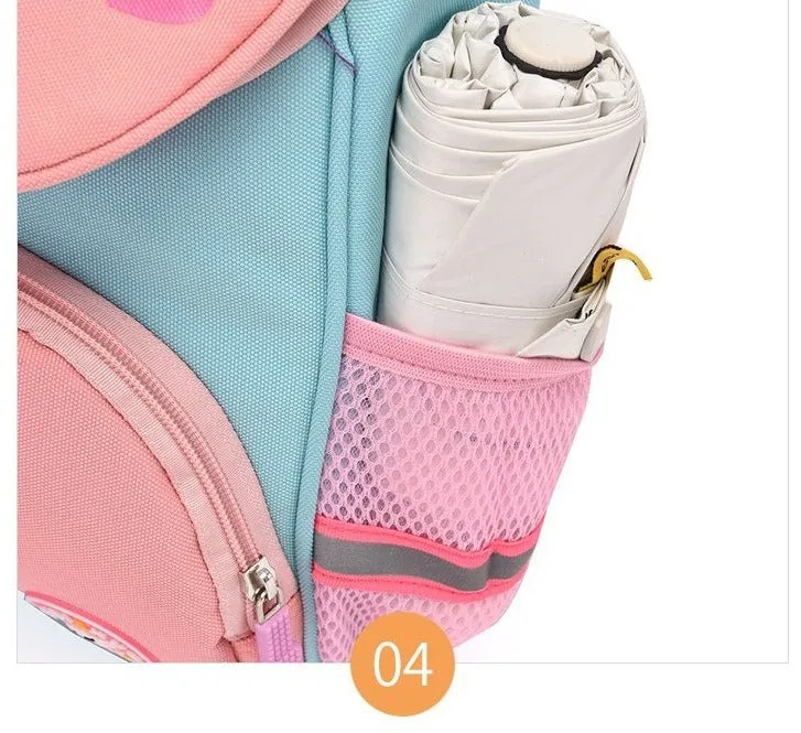 Custom Embroidered Kids Cartoon School Bags Travel Backpack