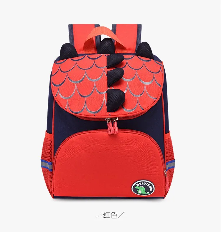 Custom Embroidered Kids Cartoon School Bags Travel Backpack