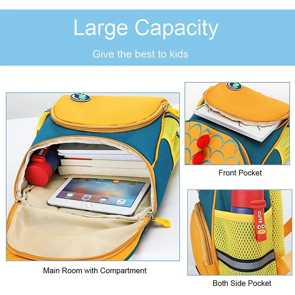 Custom Embroidered Kids Cartoon School Bags Travel Backpack