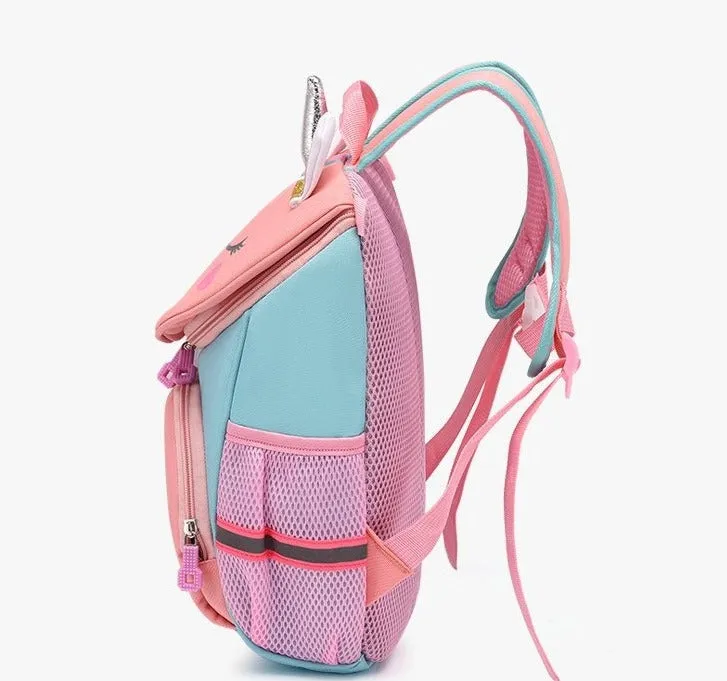 Custom Embroidered Kids Cartoon School Bags Travel Backpack