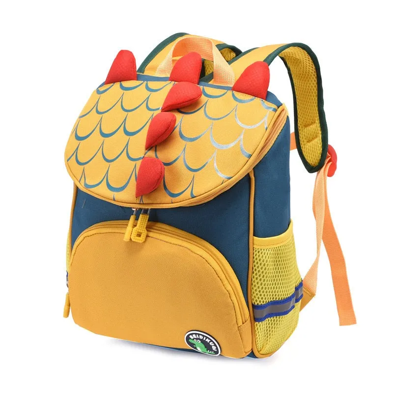 Custom Embroidered Kids Cartoon School Bags Travel Backpack