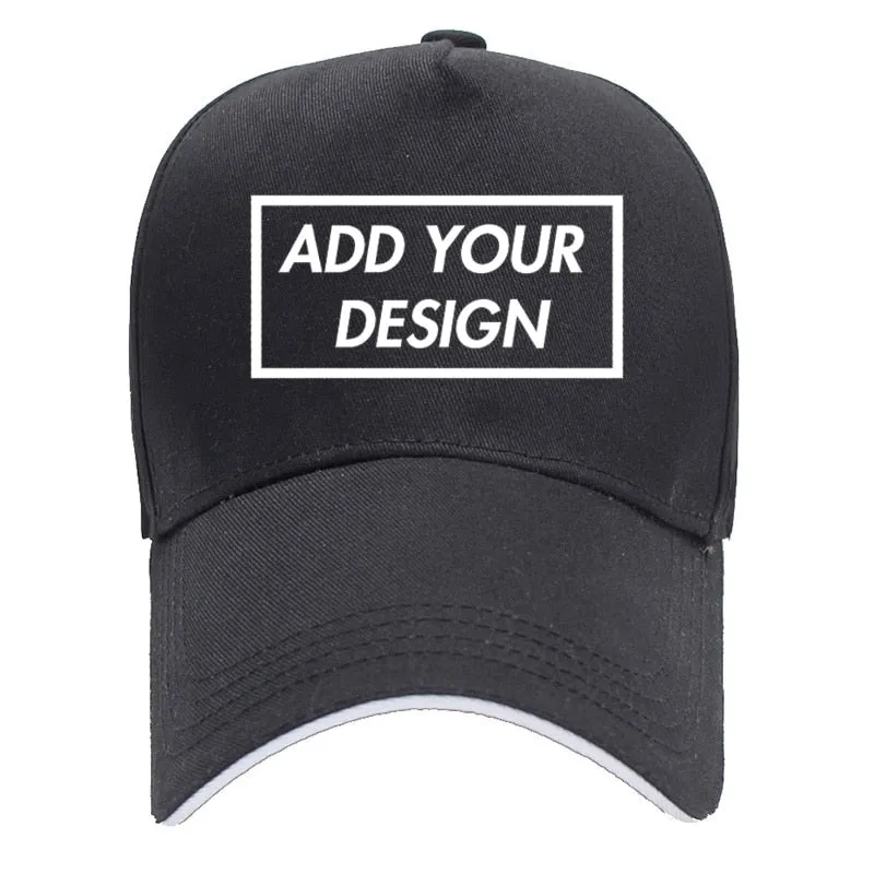 Custom Hat Baseball Cap Add Your Design Print Logo Text Photo