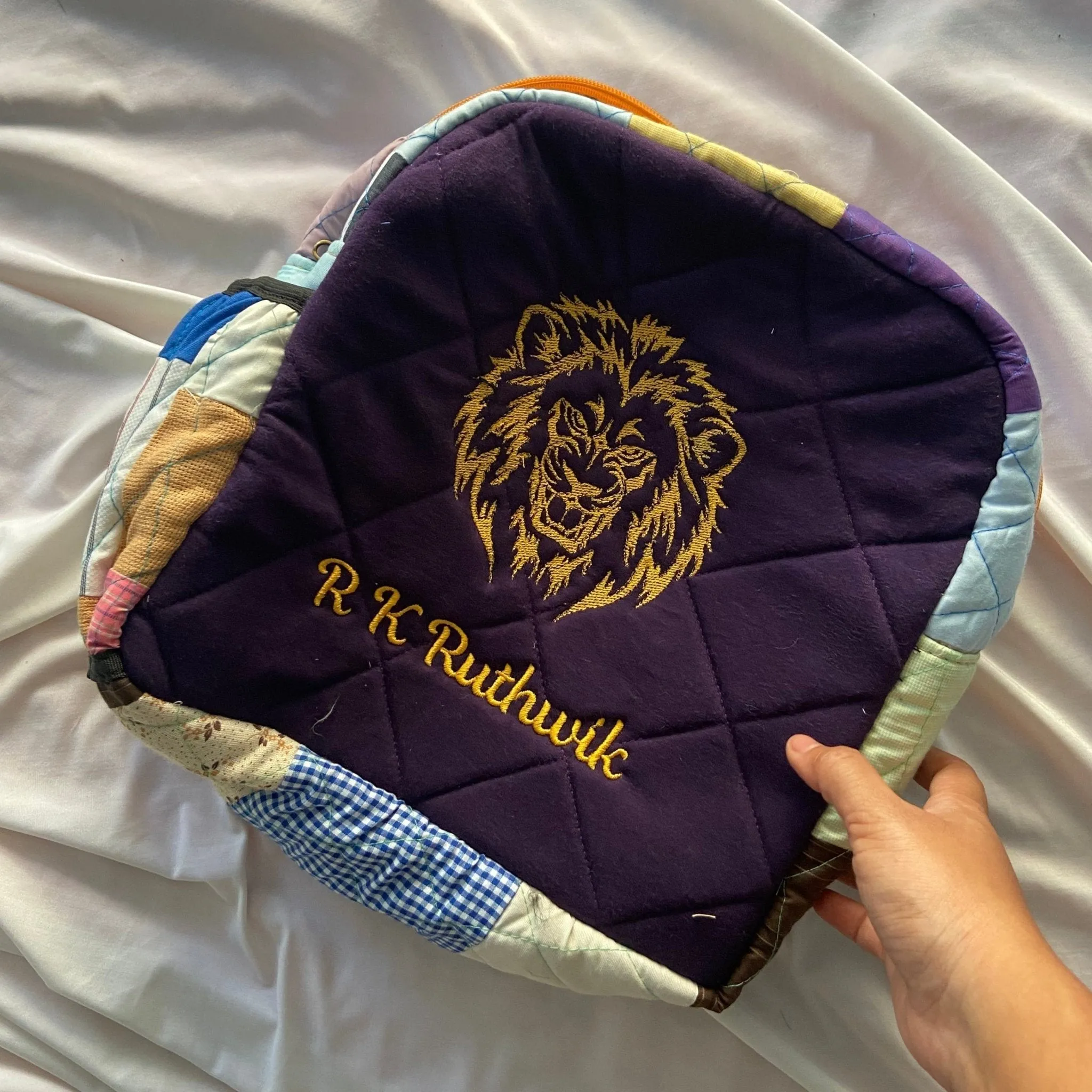 Customised Backpack for Kids - Roaring Lion