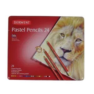 Derwent Pastel Pencils - (Tin of 24)