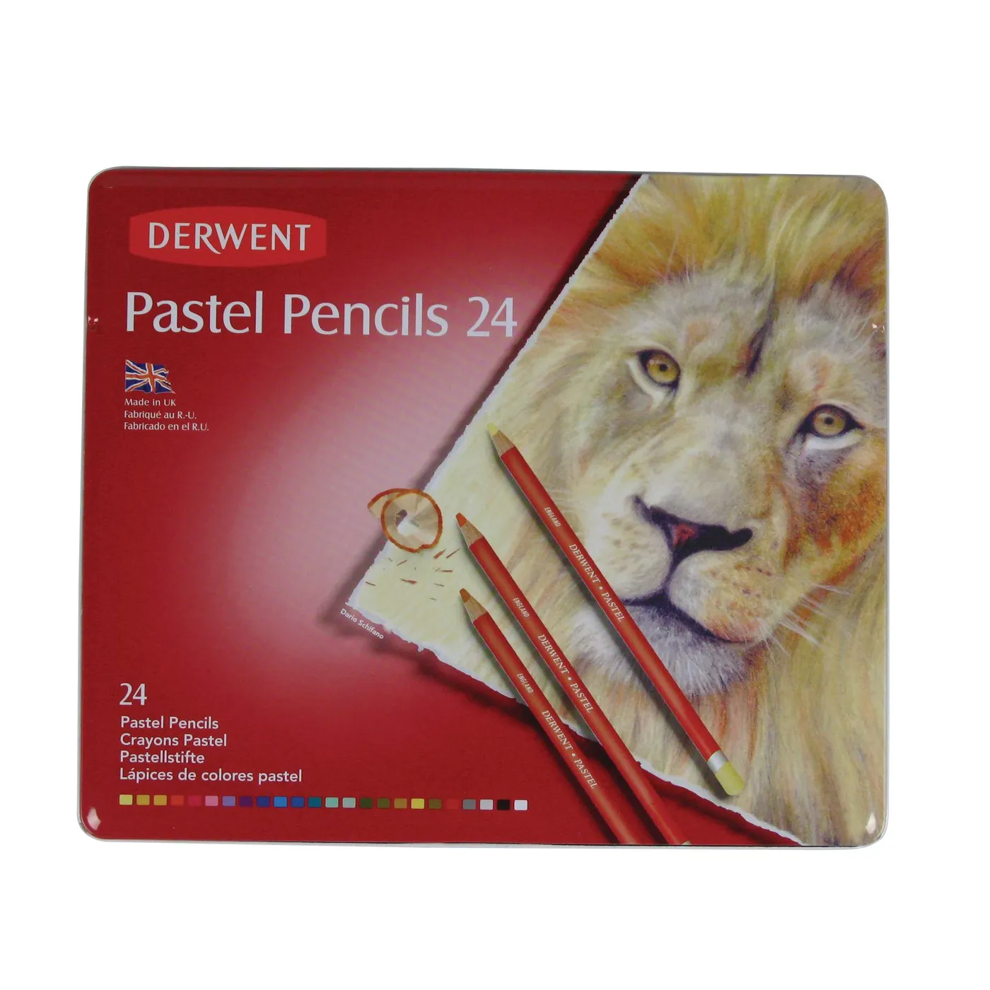 Derwent Pastel Pencils - (Tin of 24)
