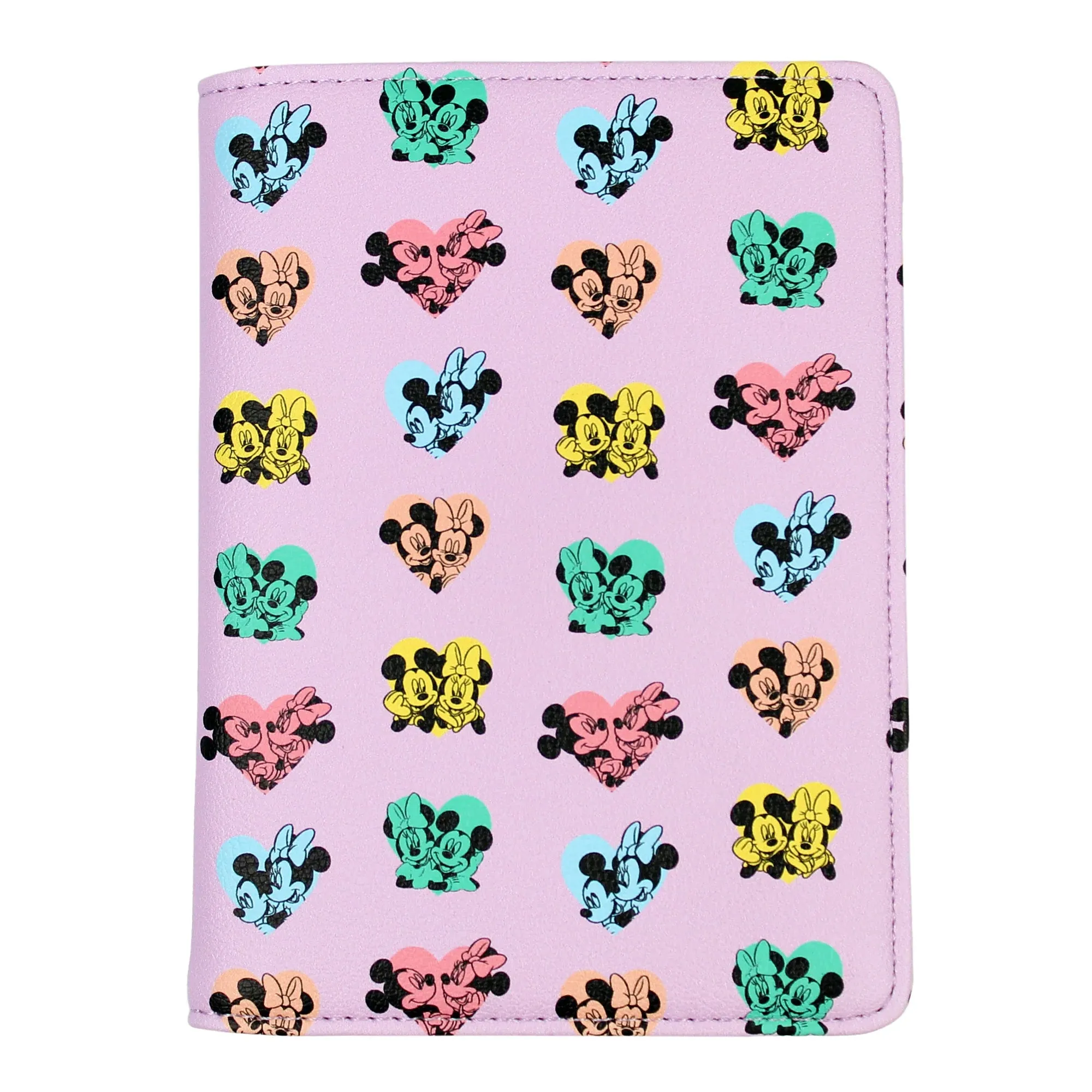 Disney Mickey and Minnie Heart Passport Holder