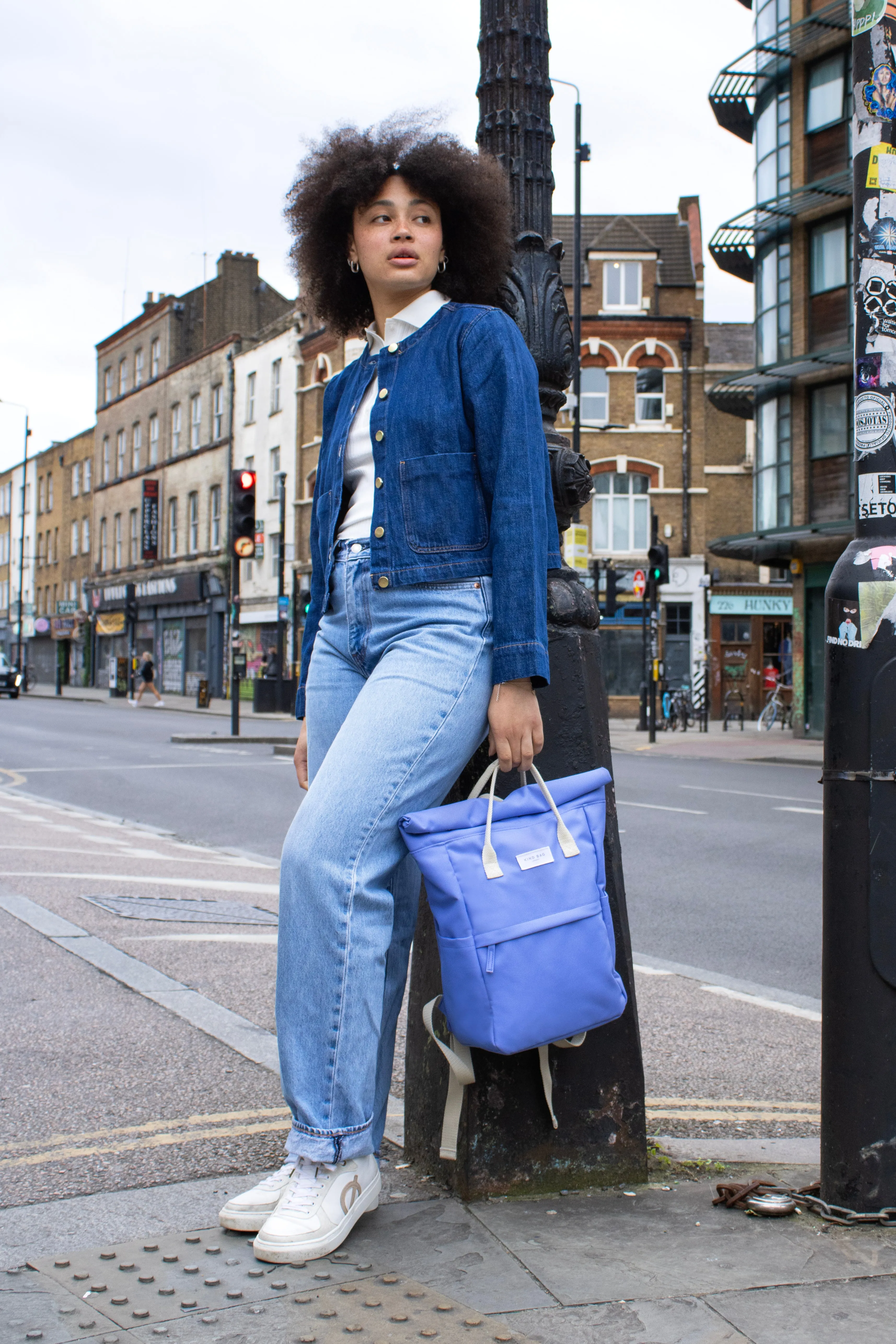 Dusty Blue | Hackney 2.0 Backpack | Medium