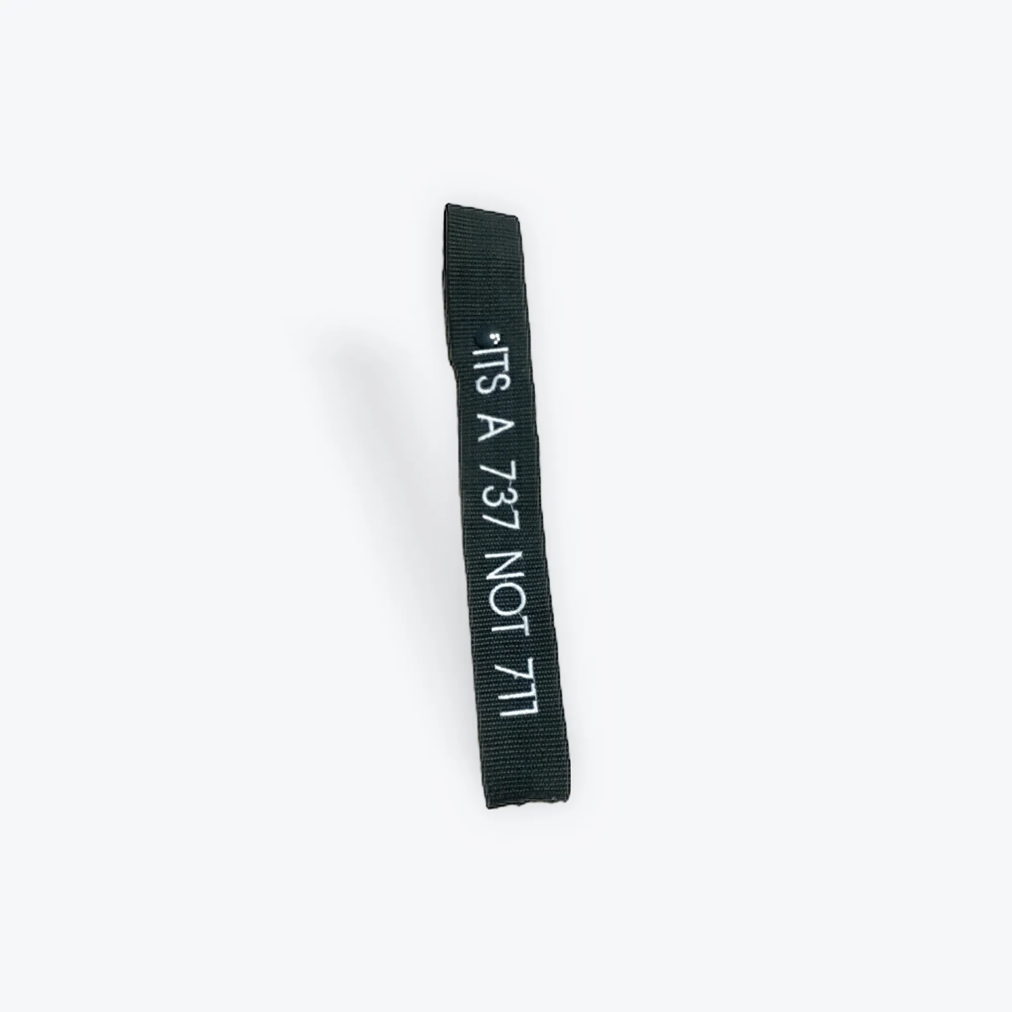 Embroidered Luggage Tag - Nylon Strap