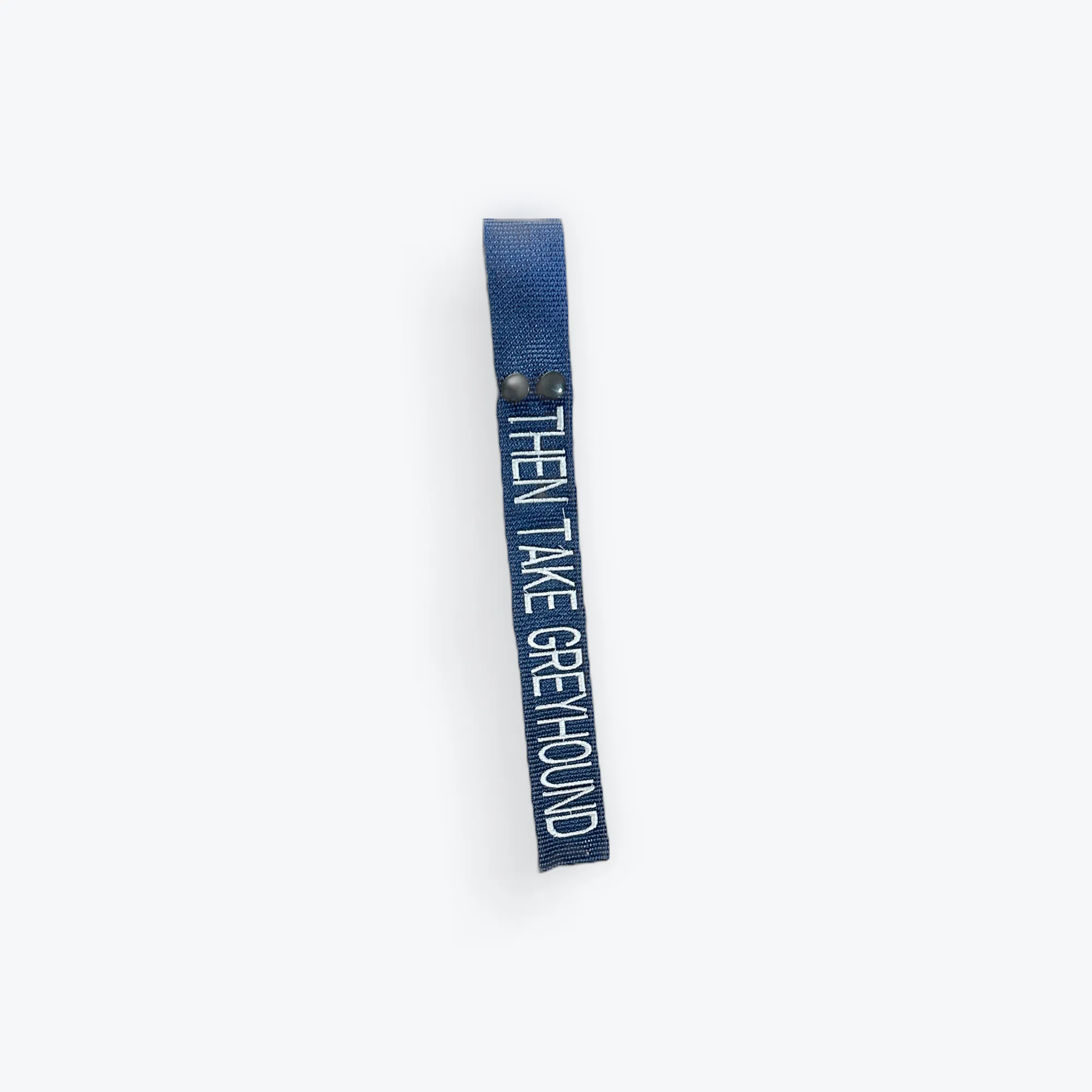 Embroidered Luggage Tag - Nylon Strap