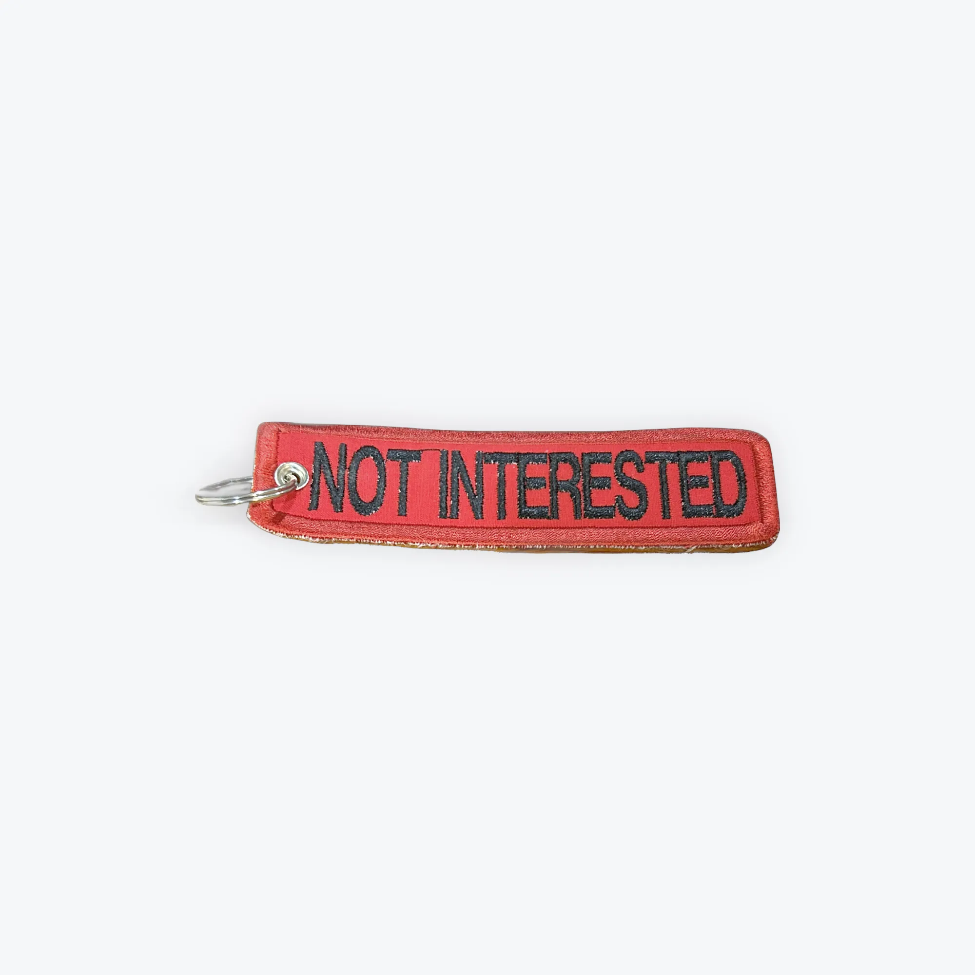 Embroidered Luggage Tag - Nylon Strap