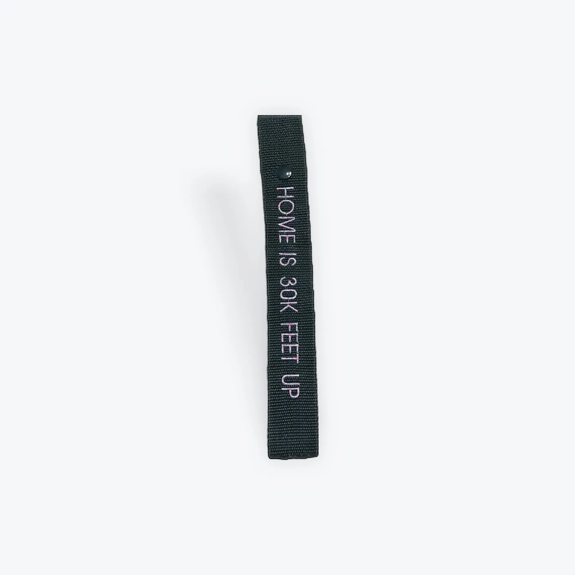 Embroidered Luggage Tag - Nylon Strap