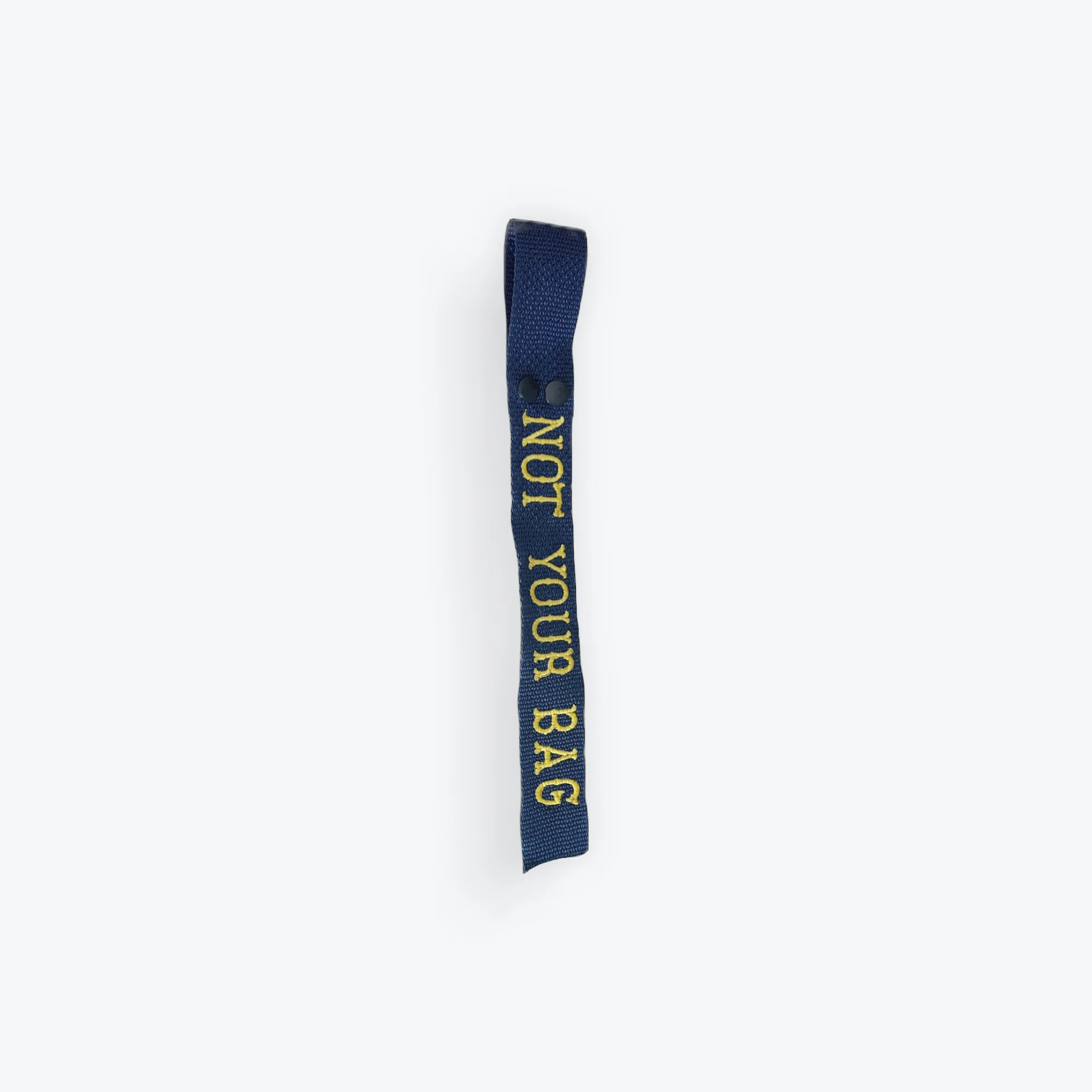 Embroidered Luggage Tag - Nylon Strap
