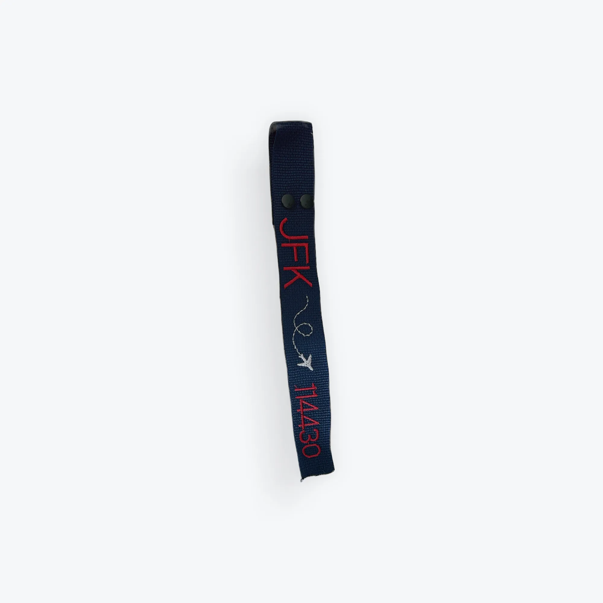 Embroidered Luggage Tag - Nylon Strap