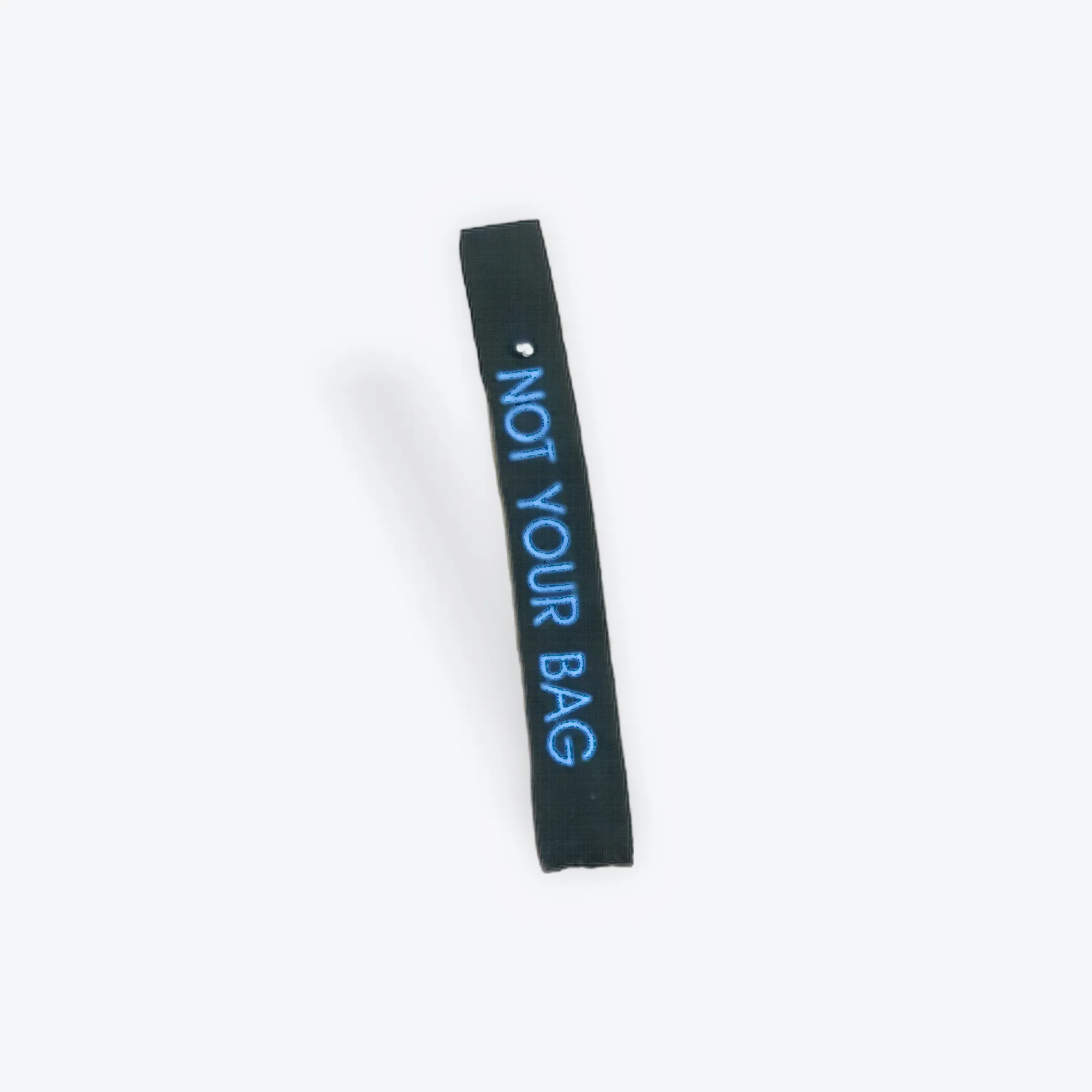 Embroidered Luggage Tag - Nylon Strap