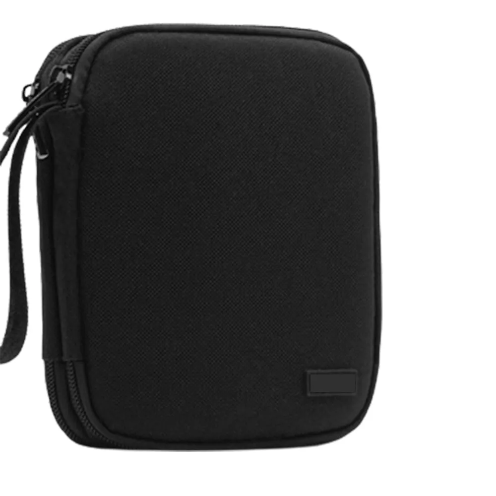 FancyGrab Cable Storage Bag Electronic Organizer Bag Black